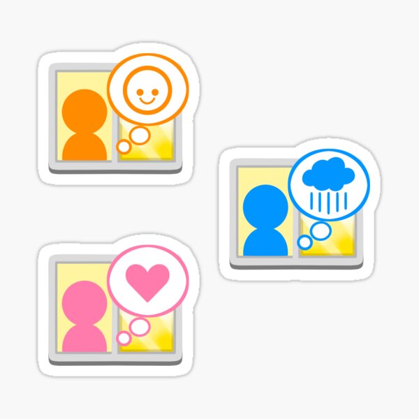 Item preview, Tomodachi! Sticker set! designed and sold by Nebloodle!.