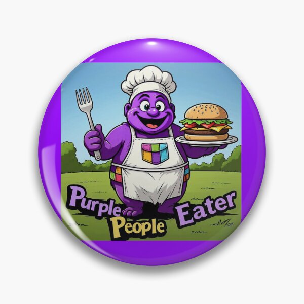 Item preview, “Purple People Eater” Funny Cartoon Design  designed and sold by Primitive Design.