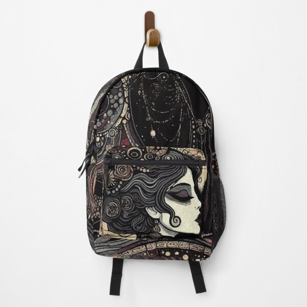Item preview, La Dama  y el gato Negro designed and sold by  Ojo de Lilith.