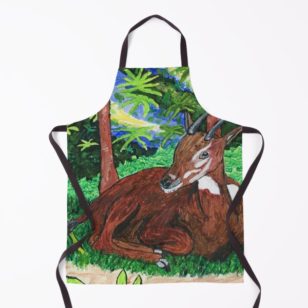 Item preview, Saola (Critically Endangered) designed and sold by ArtbyBrittney.