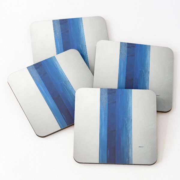 Item preview, Cobalt Blue Stripe Wall Art - dePace' designed and sold by mrpropcake.
