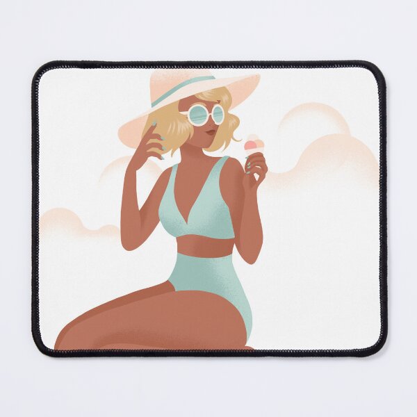Item preview, I'm on a journey to beach my best self - Beach woman designed and sold by UsandCoDesigns.