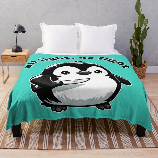 Item preview, Angry Penguin All Fight No Flight designed and sold by KilkennyCat Art.