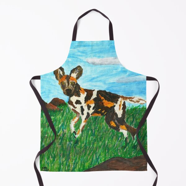 Item preview, African Wild Dog (Critically Endangered) designed and sold by ArtbyBrittney.