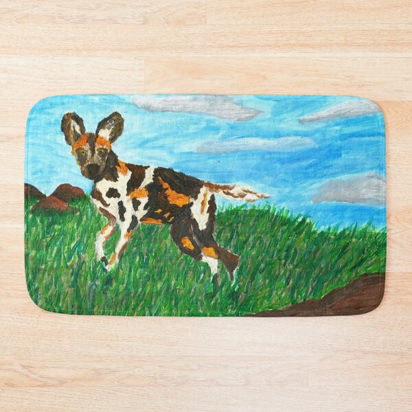 Item preview, African Wild Dog (Critically Endangered) designed and sold by ArtbyBrittney.