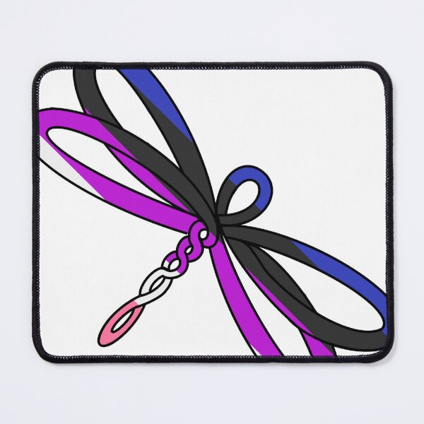 Item preview, Pride Dragonfly Knot - Genderfluid designed and sold by cjo582.