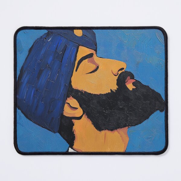 Item preview, Guru Gobind Singh | Post-impressionist painting style designed and sold by ComicsFactory.