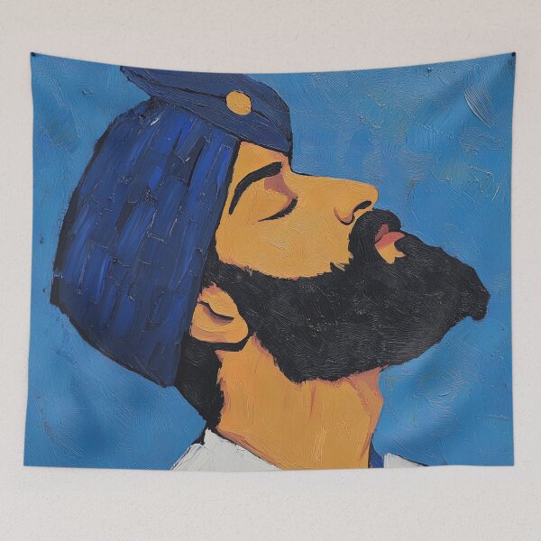 Item preview, Guru Gobind Singh | Post-impressionist painting style designed and sold by ComicsFactory.