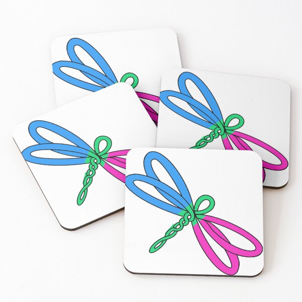 Item preview, Pride Dragonfly Knot - Polysexual designed and sold by cjo582.