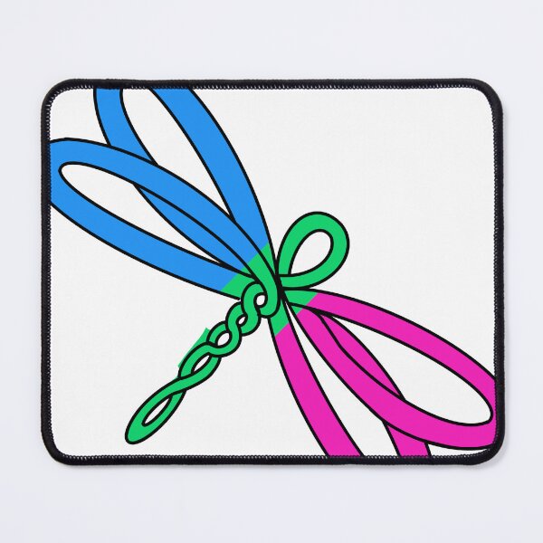 Item preview, Pride Dragonfly Knot - Polysexual designed and sold by cjo582.