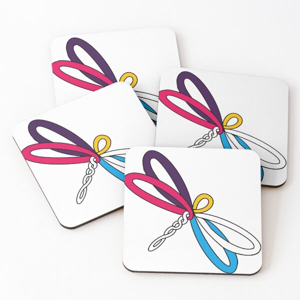 Item preview, Pride Dragonfly Knot - Polyamorous | Poly | Polyamory  designed and sold by cjo582.