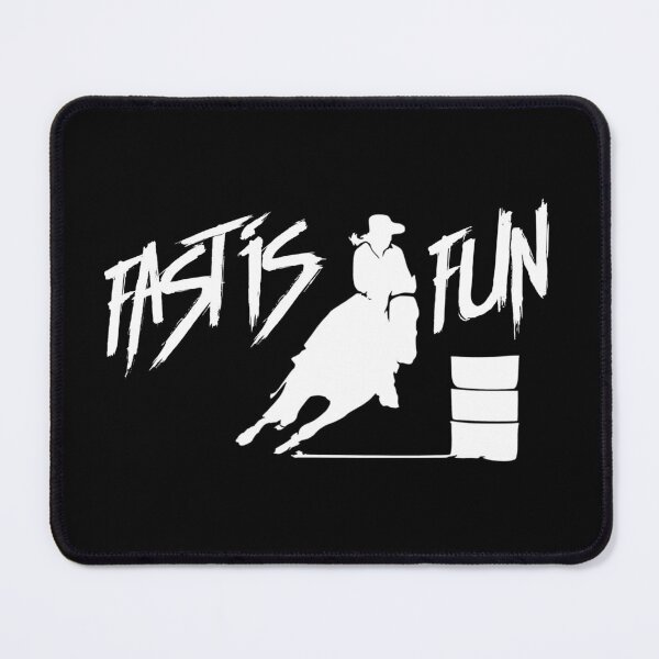 Item preview, Fast Is Fun Barrel Racer designed and sold by Mark4ArtTees.