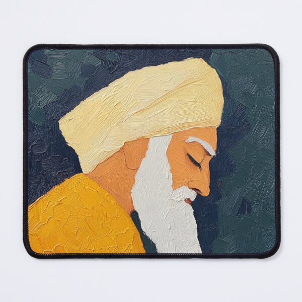 Item preview, Guru Nanak | Post-impressionist painting style designed and sold by ComicsFactory.