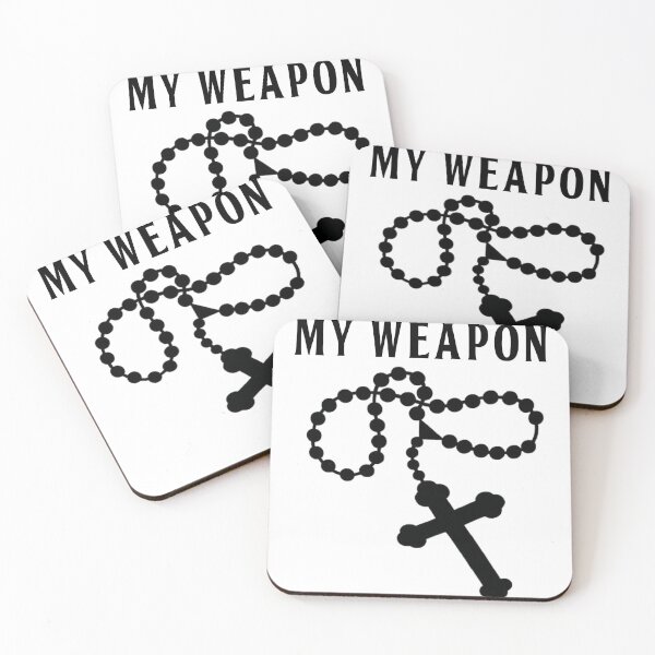 Item preview, My Weapon The Holy Rosary designed and sold by JAMMIN2.