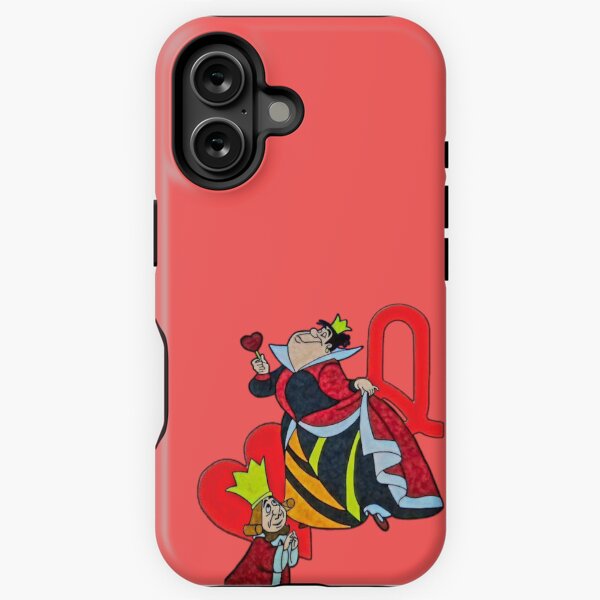 Vista previa del artículo con la obra «reina de corazones», diseñado y vendido por KeekneesKustoms.