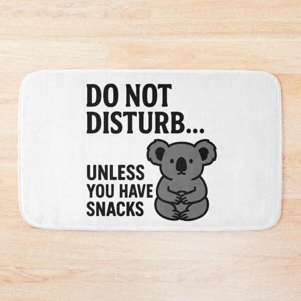 Item preview, Koala Snack Sticker - Foodie Humor Art designed and sold by LaserKey.