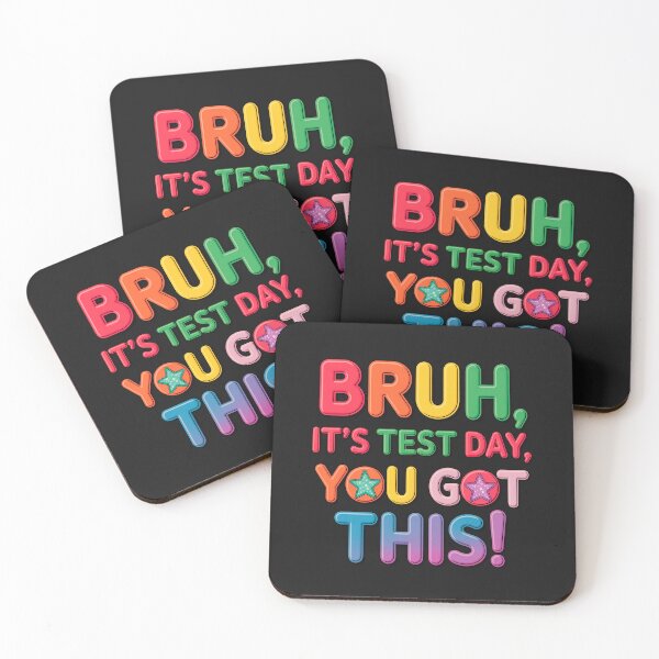 Item preview, Bruh, It’s Test Day - You Got This! Motivational Design For Students designed and sold by elynne9.