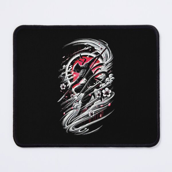 Item preview, Cherry Blossom Shadow Ninja Shinobi - Neo-Japanese Anime Tattoo Noir designed and sold by chantastical.