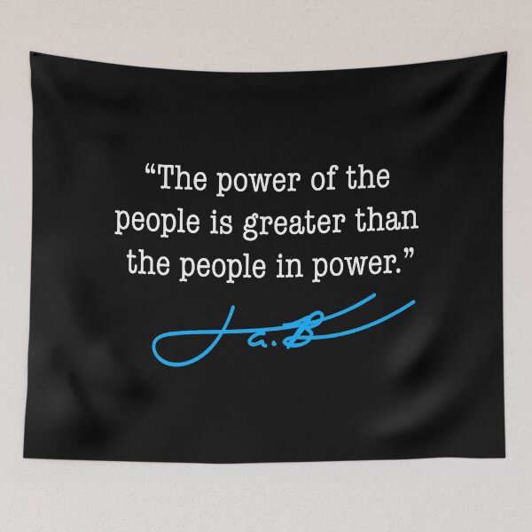 Item preview, Cory Booker - the power of the people is greater than the people in power designed and sold by Thelittlelord.