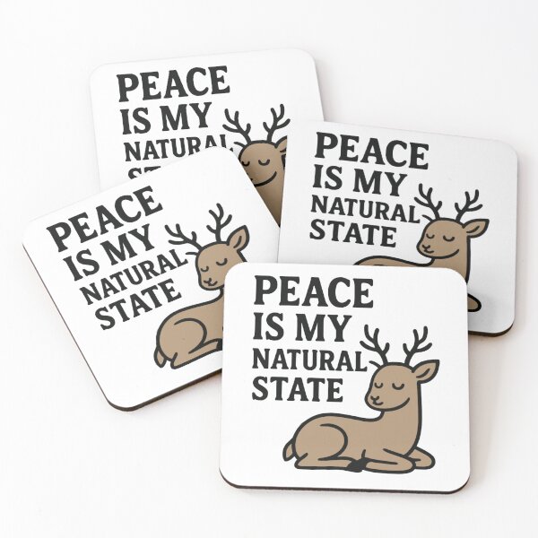 Item preview, Peaceful Deer Sticker - Nature Serenity Art designed and sold by LaserKey.