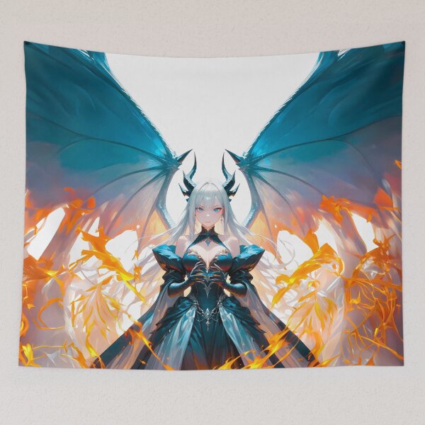 Item preview, Infernal Dragon Queen – Flames of Dominion designed and sold by LunattaStore.