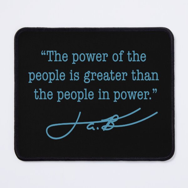 Item preview, Cory Booker - the power of the people is greater than the people in power designed and sold by Thelittlelord.