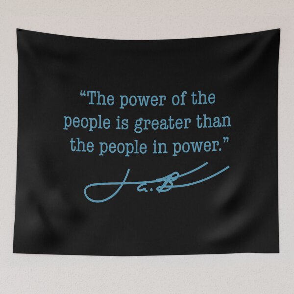Item preview, Cory Booker - the power of the people is greater than the people in power designed and sold by Thelittlelord.