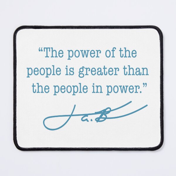 Item preview, Cory Booker - the power of the people is greater than the people in power designed and sold by Thelittlelord.