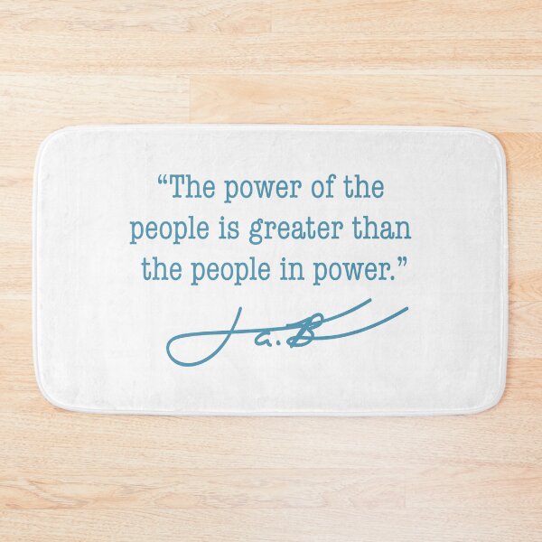 Item preview, Cory Booker - the power of the people is greater than the people in power designed and sold by Thelittlelord.