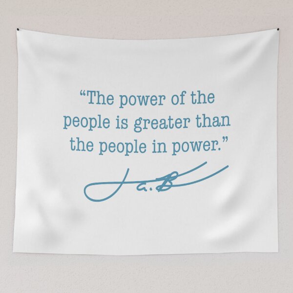 Item preview, Cory Booker - the power of the people is greater than the people in power designed and sold by Thelittlelord.