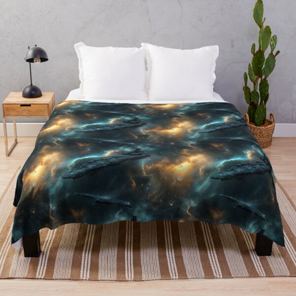 Item preview, Galactic Fleet in Nebula Clouds designed and sold by NTGUILTY.