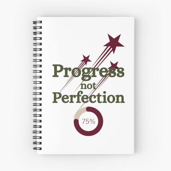 Item preview, Progress not perfection designed and sold by Tienda-Vane.