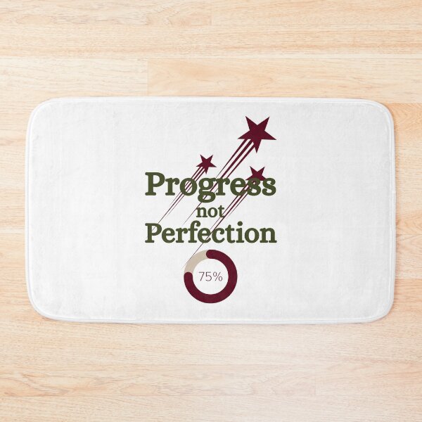 Item preview, Progress not perfection  designed and sold by Tienda-Vane.
