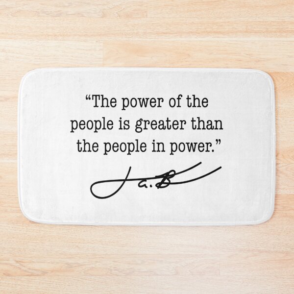 Item preview, Cory Booker - the power of the people is greater than the people in power designed and sold by Thelittlelord.