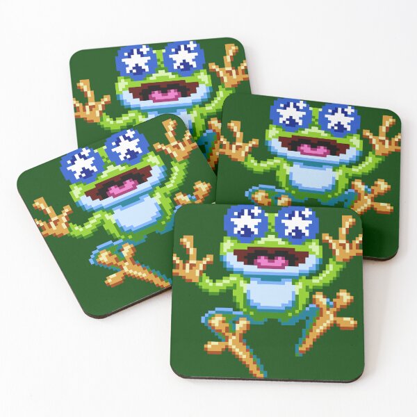 Item preview, Tree Frog Pixel Friend designed and sold by jpenfield designs.