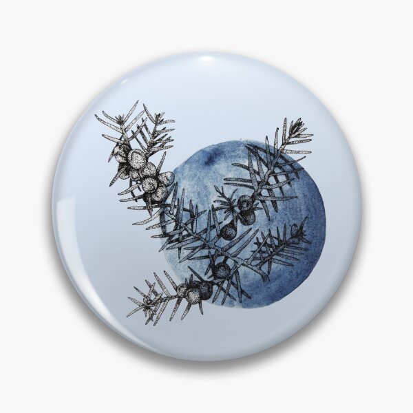 Item preview, Juniper Plant | Juniperus communis designed and sold by Aspire Happy Art.