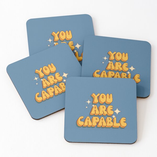 Item preview, You Are Capable quote designed and sold by AngArtninovy.