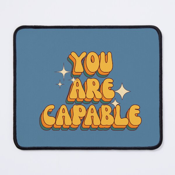 Item preview, You Are Capable quote designed and sold by AngArtninovy.
