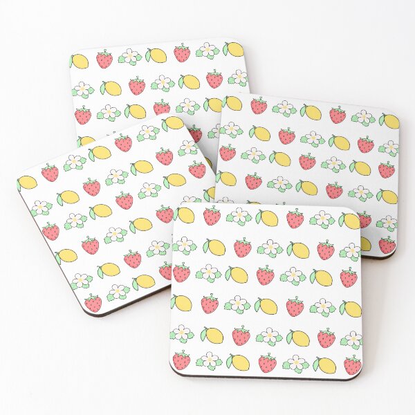 Item preview, 'Strawberry Lemonade' designed and sold by Stickers by Maisy.