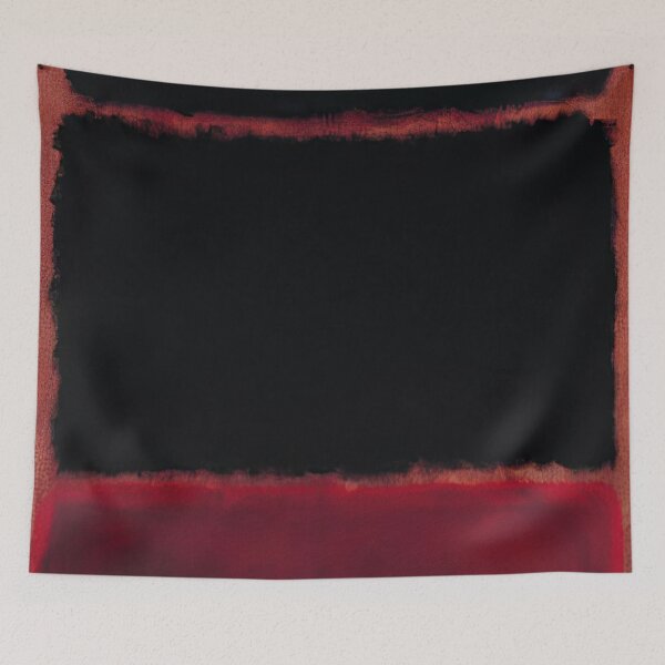 Item preview, Mark Rothko - Black in Deep Red - 1957 designed and sold by StrokeMe.