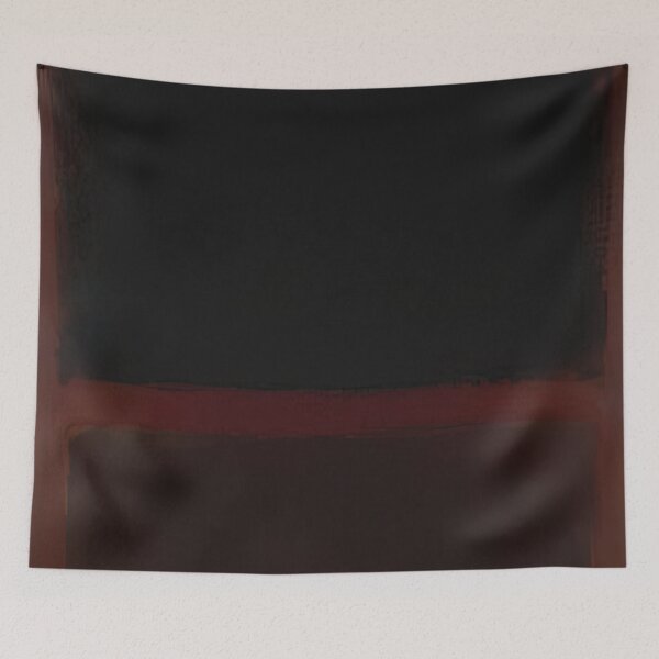 Item preview, Mark Rothko - Black on Dark Sienna on Purple - 1960 designed and sold by StrokeMe.