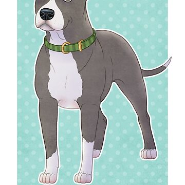 Artwork thumbnail, American Pitbull Terrier by Chiwowy