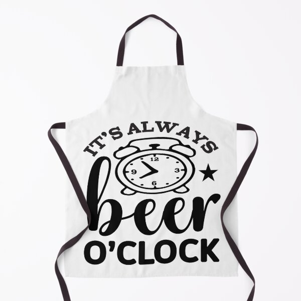 Item preview, It’s Always Beer O’Clock designed and sold by ArtHavenDesign.
