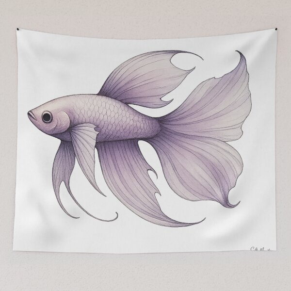 Item preview, Lavender Fins & Daydream Swims designed and sold by SALTYMTNHIVE.