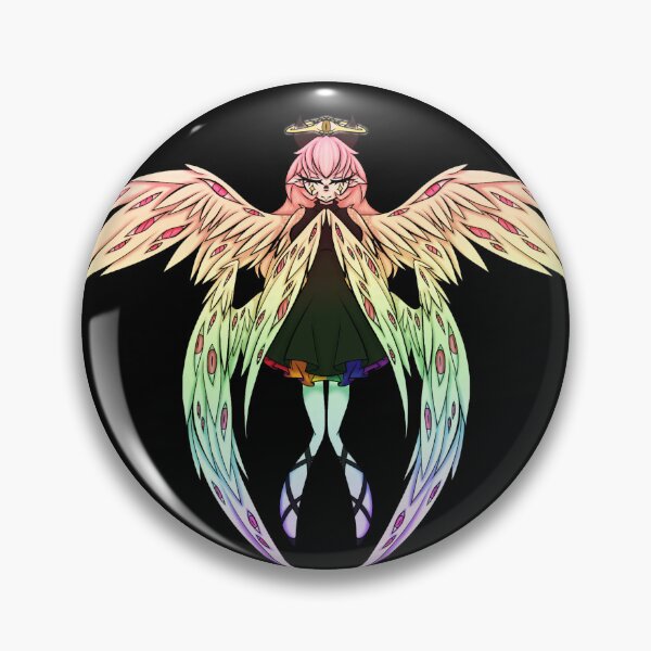 Item preview, Cryptid pride: Rainbow seraphim designed and sold by Cosmic-Cafe.