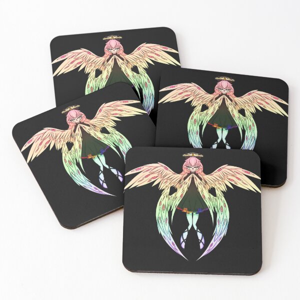 Item preview, Cryptid pride: Rainbow seraphim designed and sold by Cosmic-Cafe.