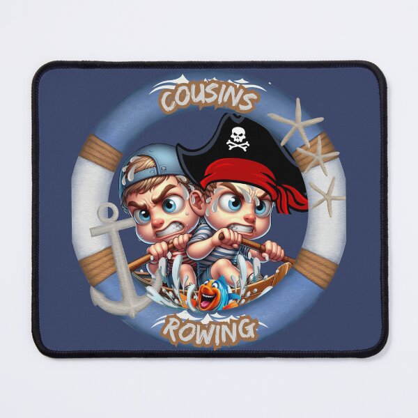 Item preview, Cousins rowing designed and sold by Nacho-A-Daddy Creations.