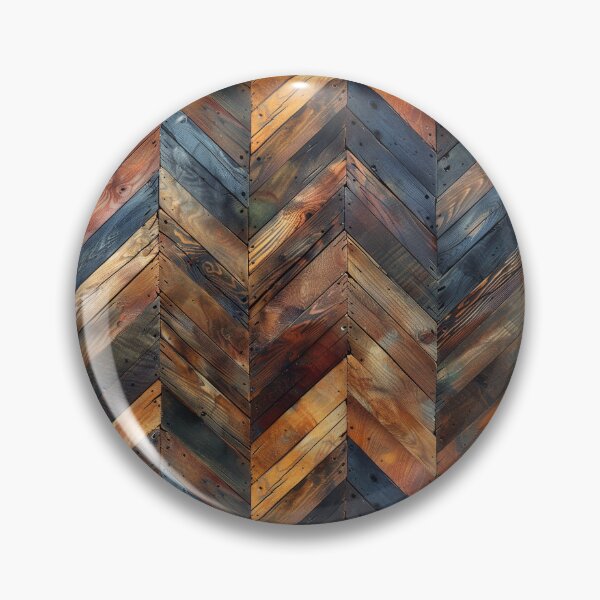 Item preview, Rustic Herringbone Wood Parquet designed and sold by NTGUILTY.