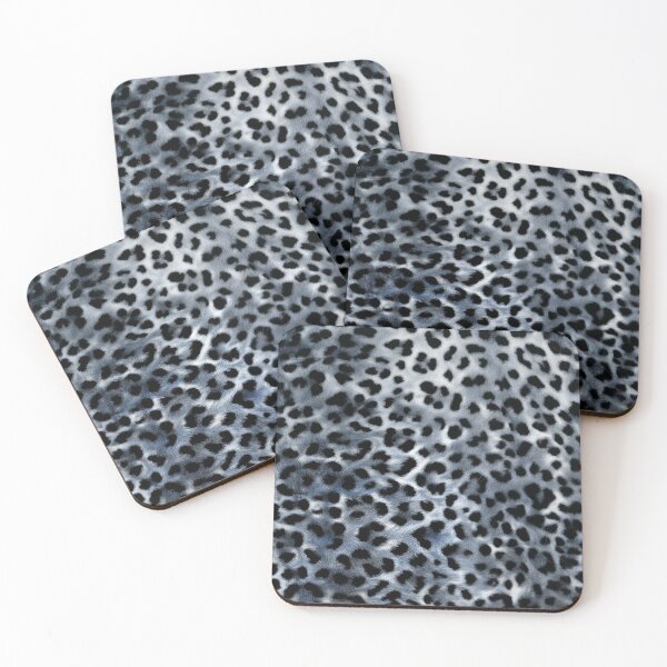 Item preview, Blue Leopard Print Pattern – Bold Animal Skin Snow Leopard Aesthetic designed and sold by trajeado14.