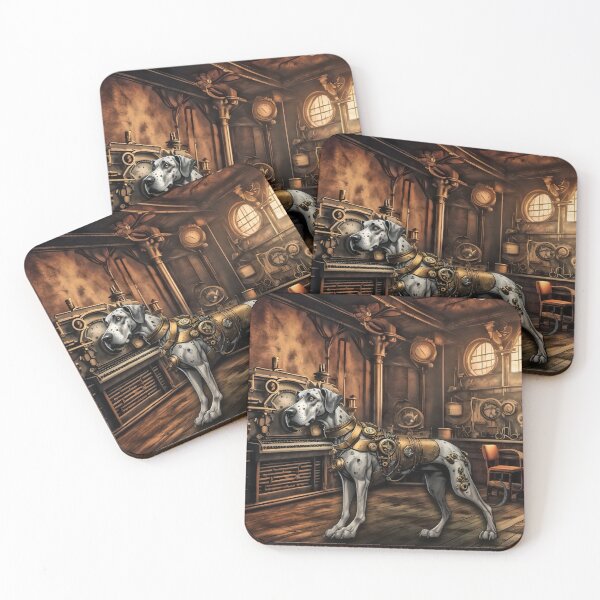 Item preview, Steampunk Great Dane  designed and sold by NikkiBear67.